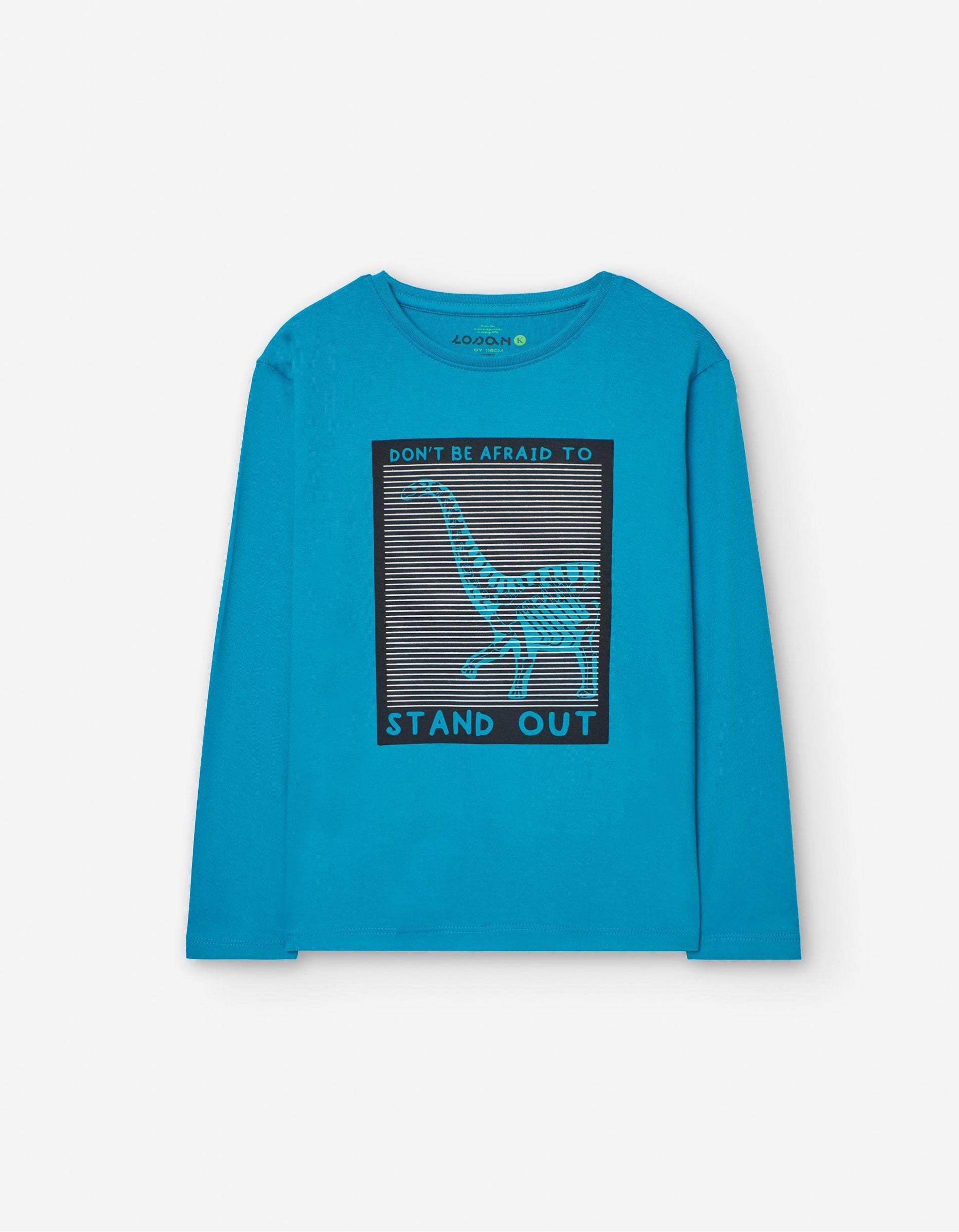 Long Sleeve T-shirt for Boys 'Stand Out', Blue