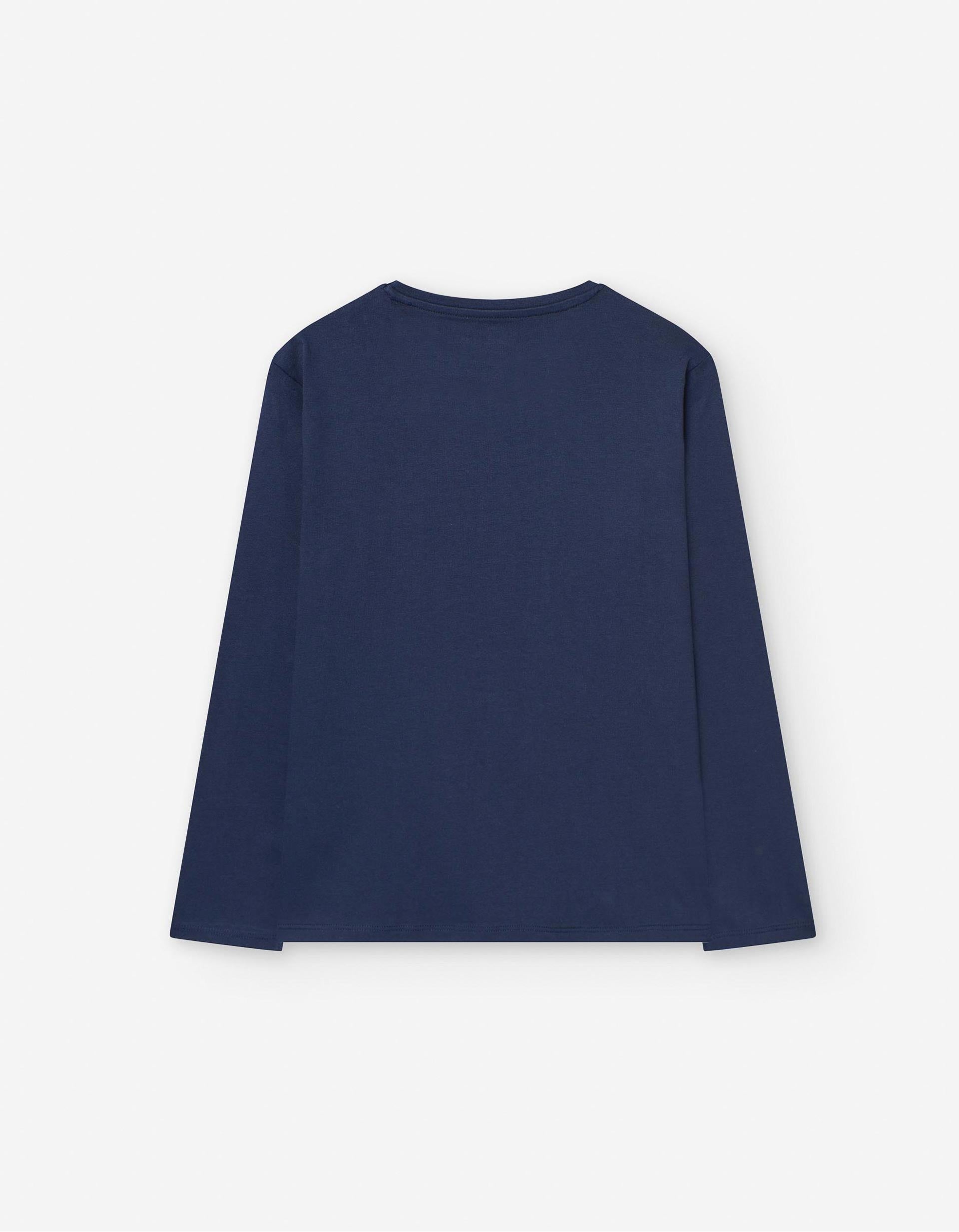 Long Sleeve T-shirt for Boys 'Strong', Dark Blue