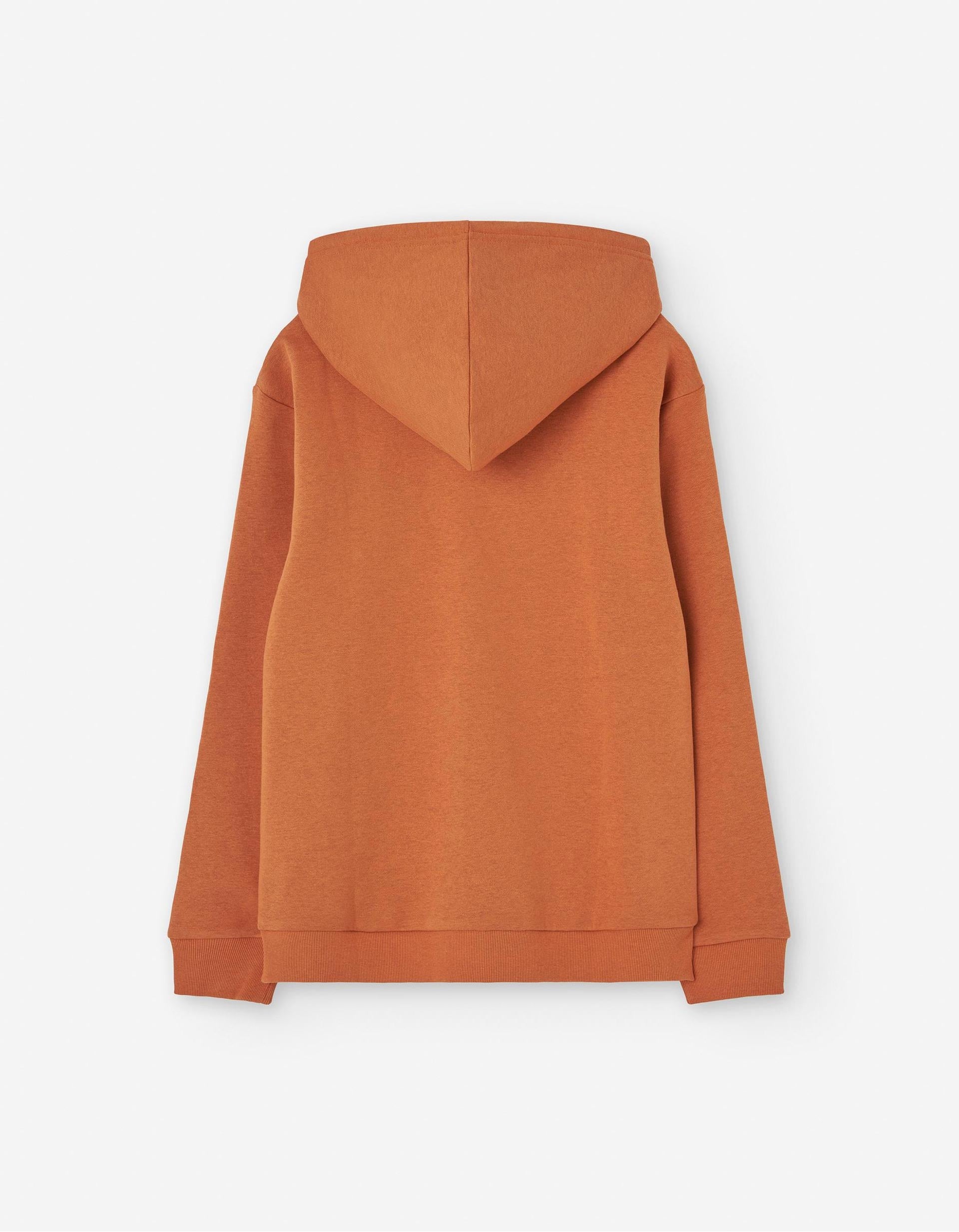 Sweat avec Capuche pour Garçon 'Aventure', Orange