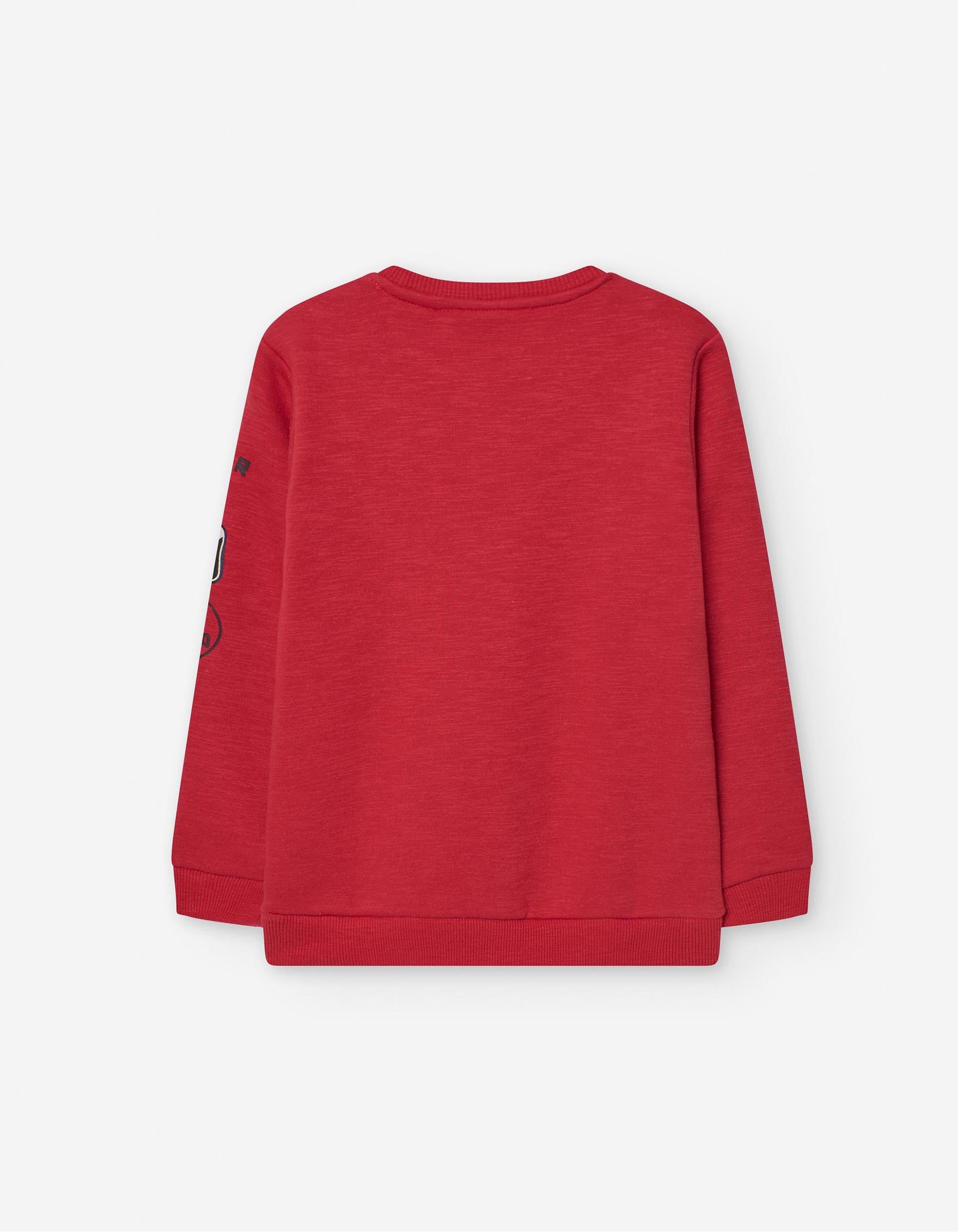 Sweat para Menino 'Super Car', Vermelho