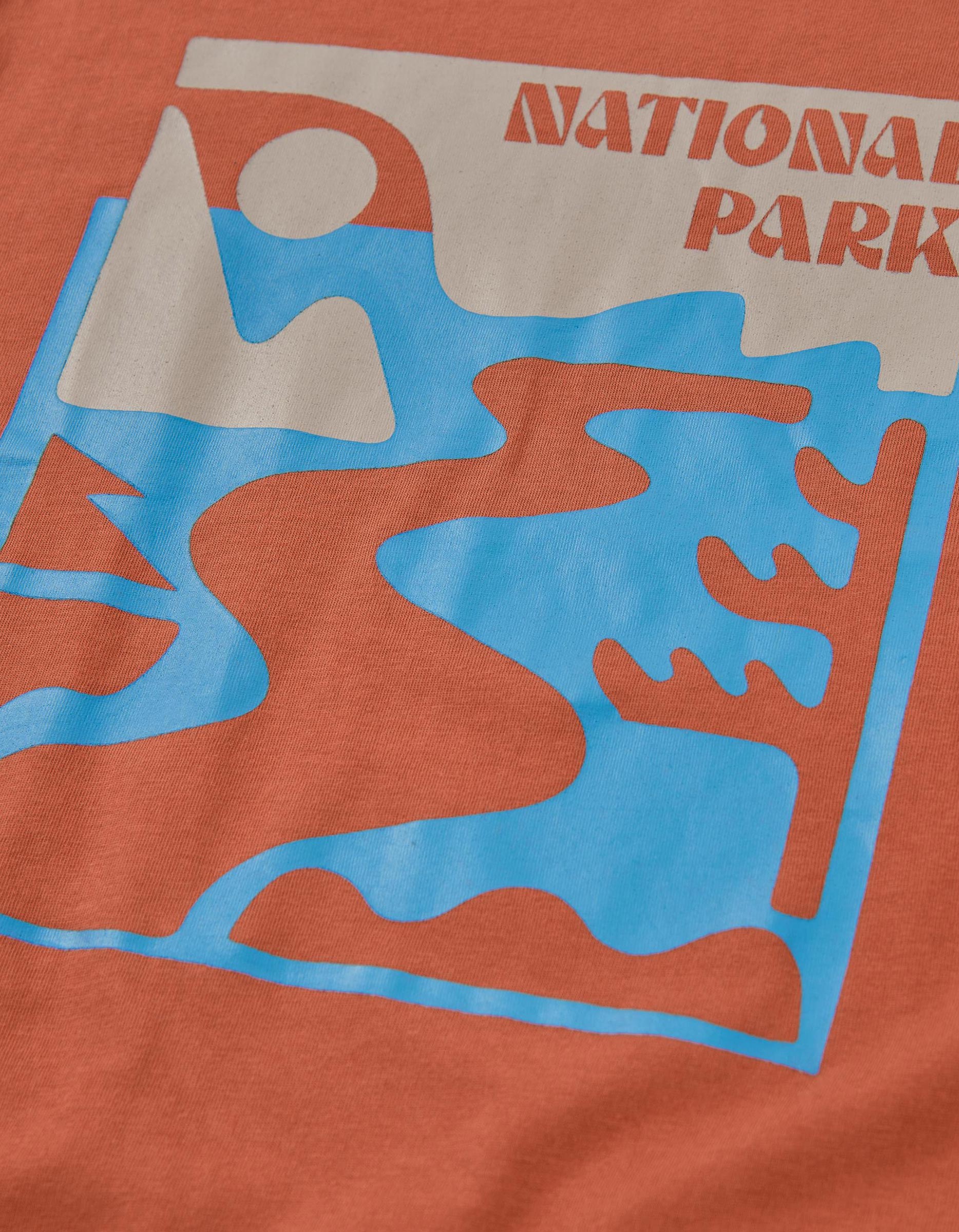 Camiseta de Manga Larga para Niño 'Park', Rojo