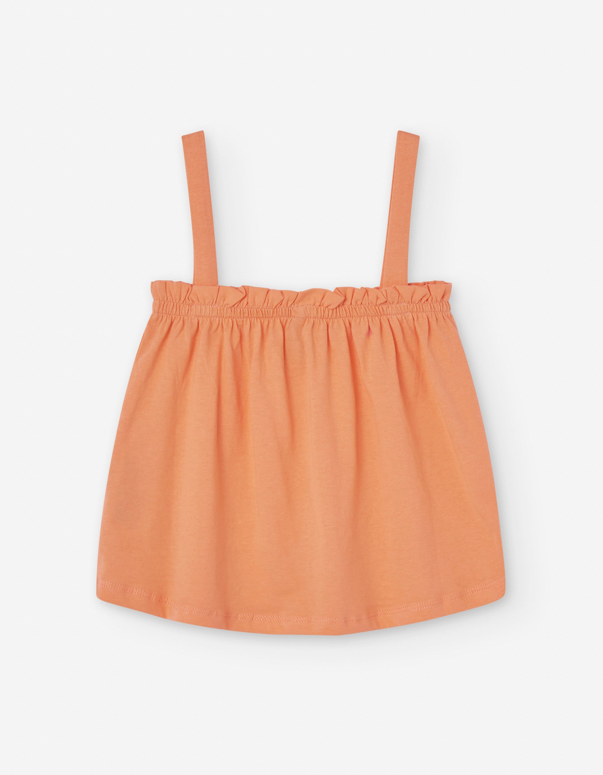Top Imprimé pour Fille, Corail