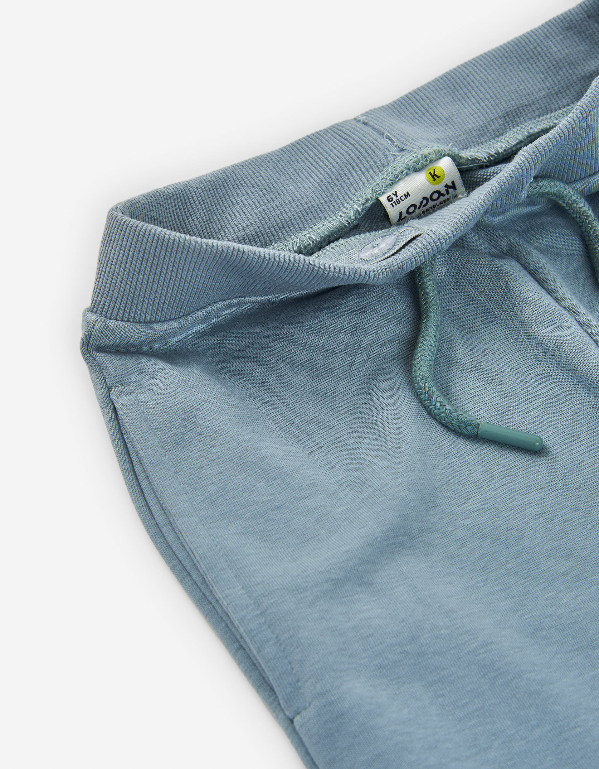 Joggers with functional drawstring for boys, grey