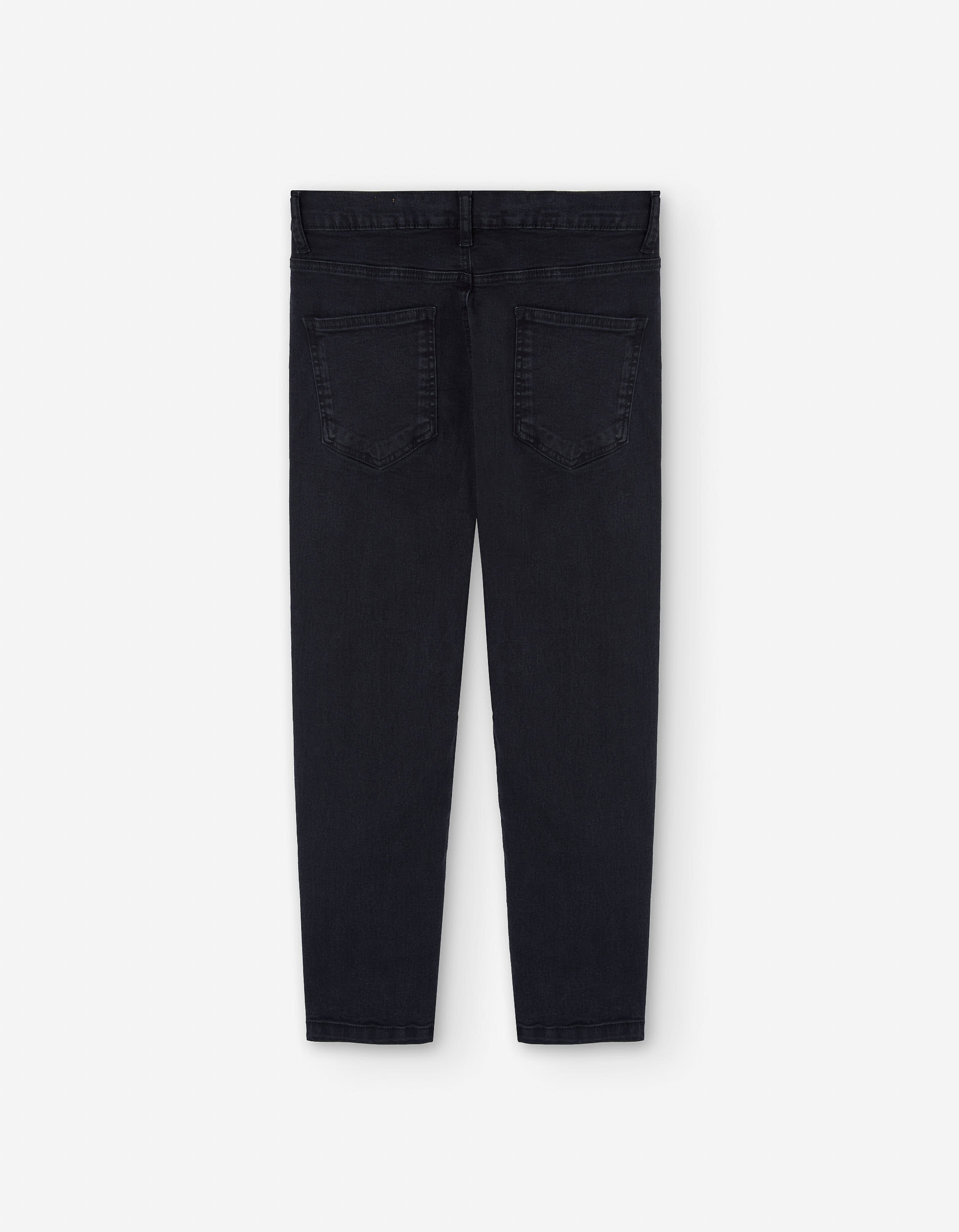 Jeans with a carrot fit for boys, black