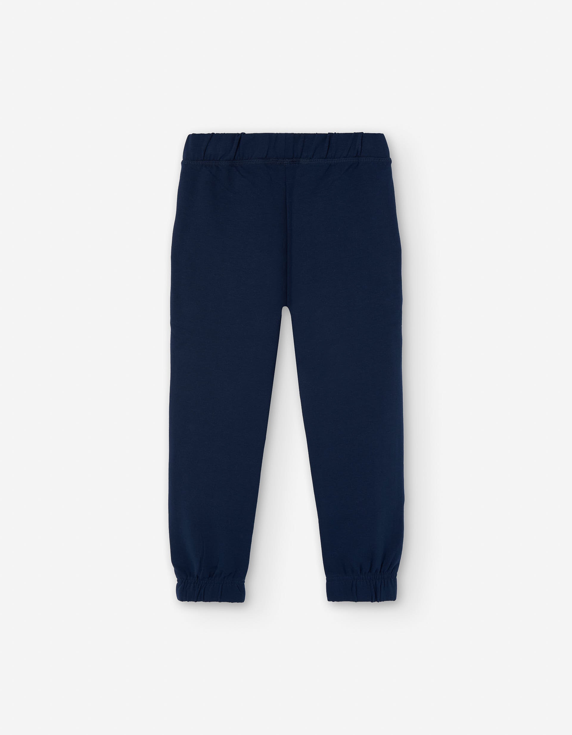 Brushed joggers with Nice Team print for boys, dark blue