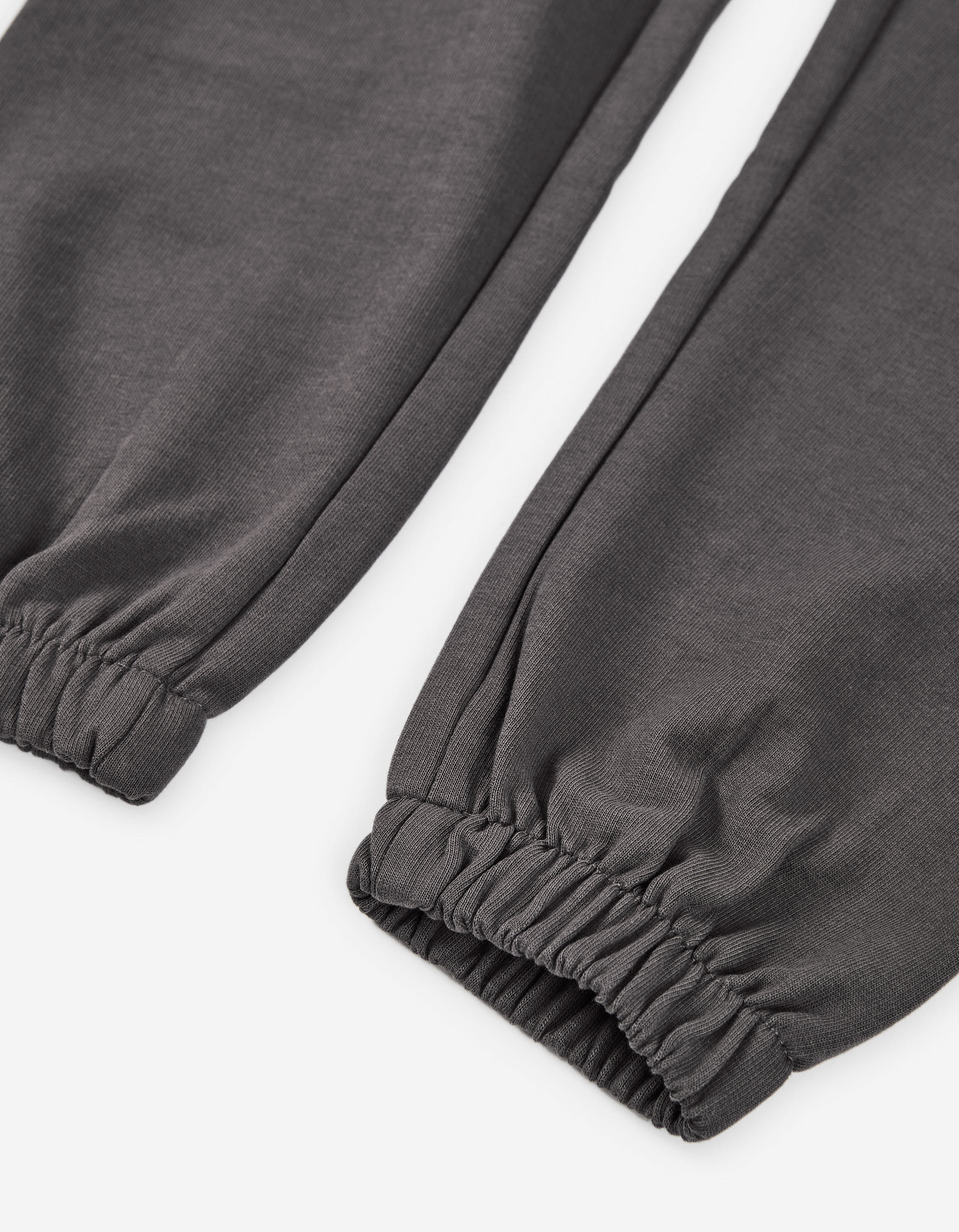 Joggers with cargo pockets for girls, dark grey