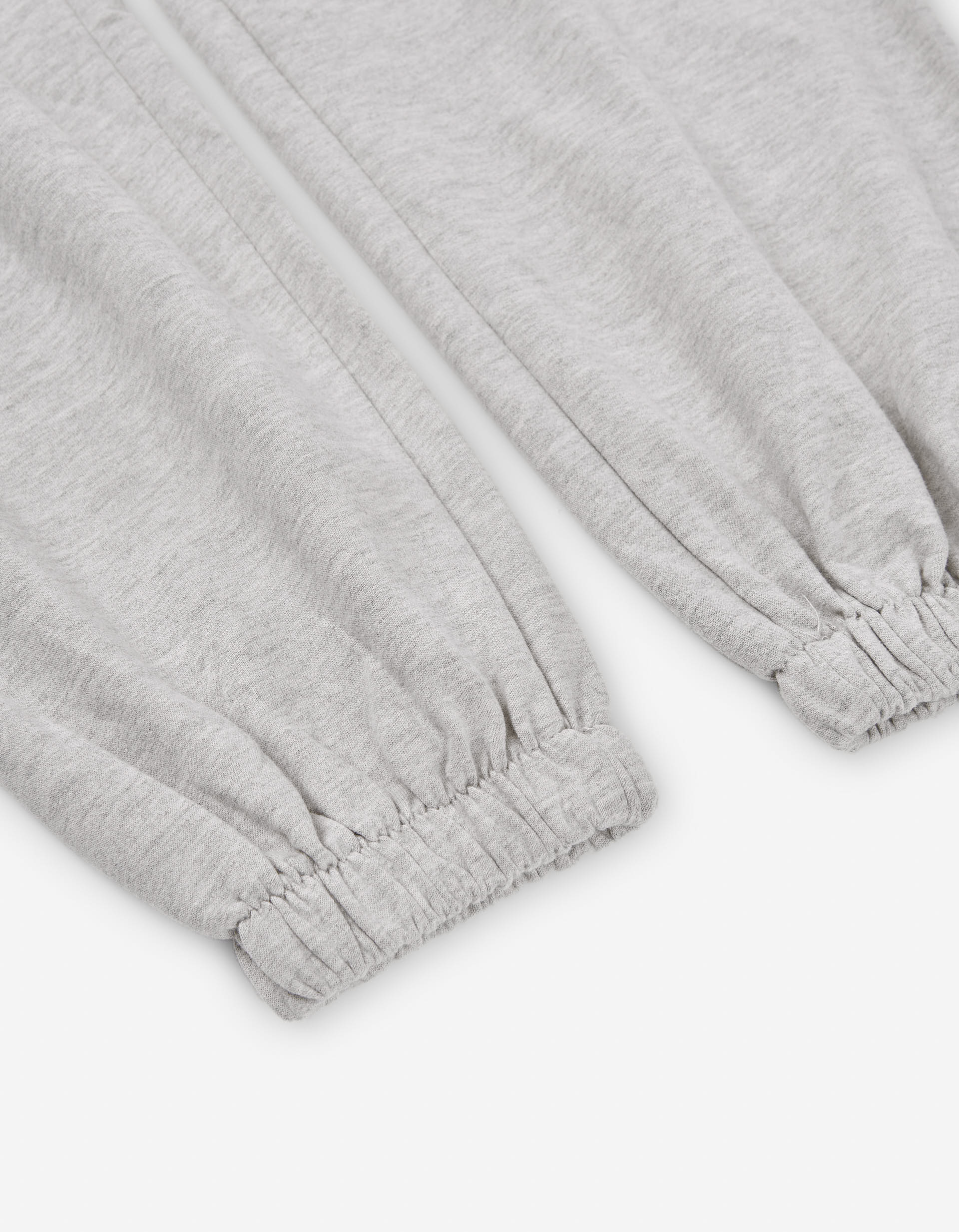 Brushed joggers with cargo pockets and print for girls, light grey