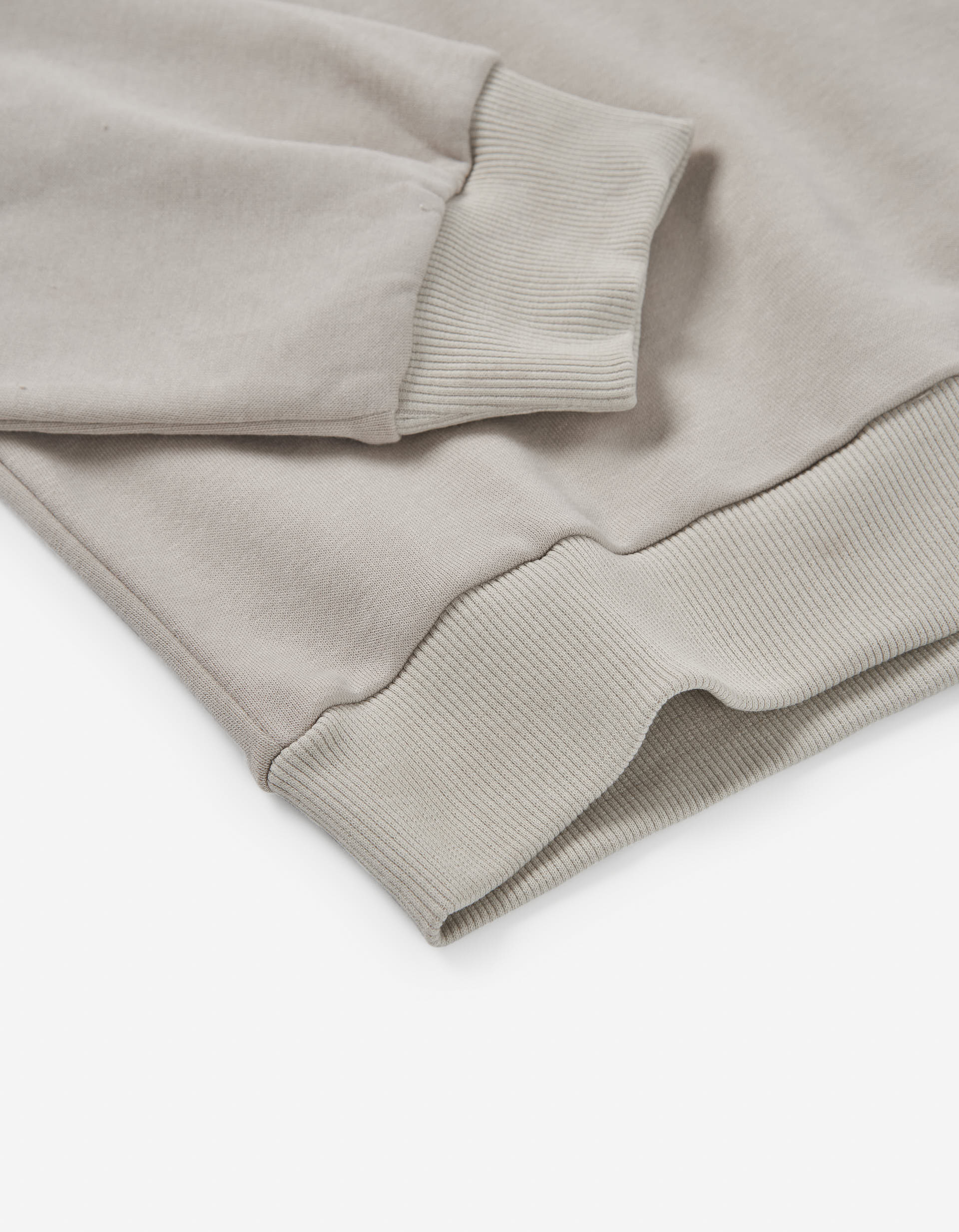 Brushed sweatshirt with New York print for girls, beige