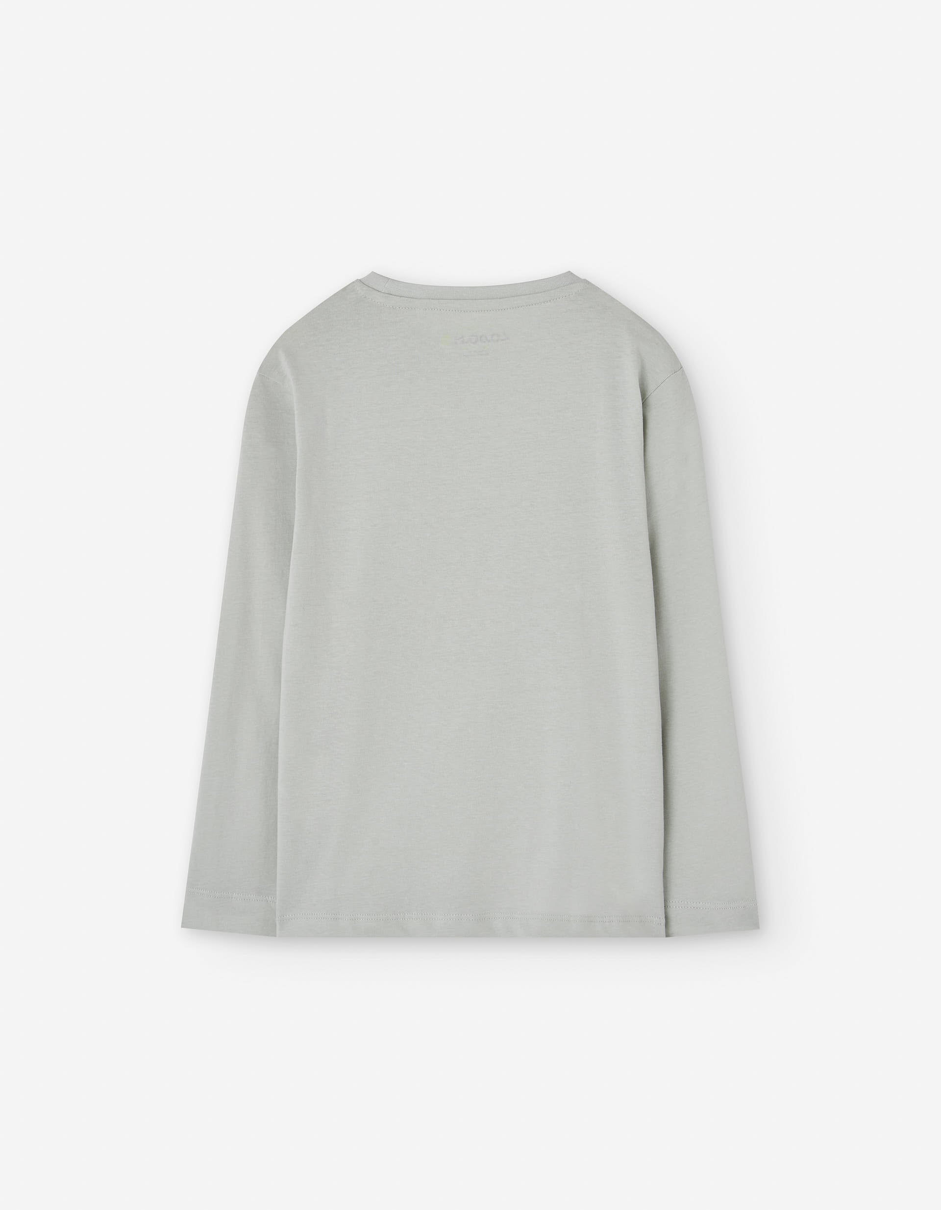 Long sleeve cotton T-shirt with colourful print for boys, multicolour