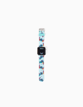 LED watch with Stitch print for children, blue