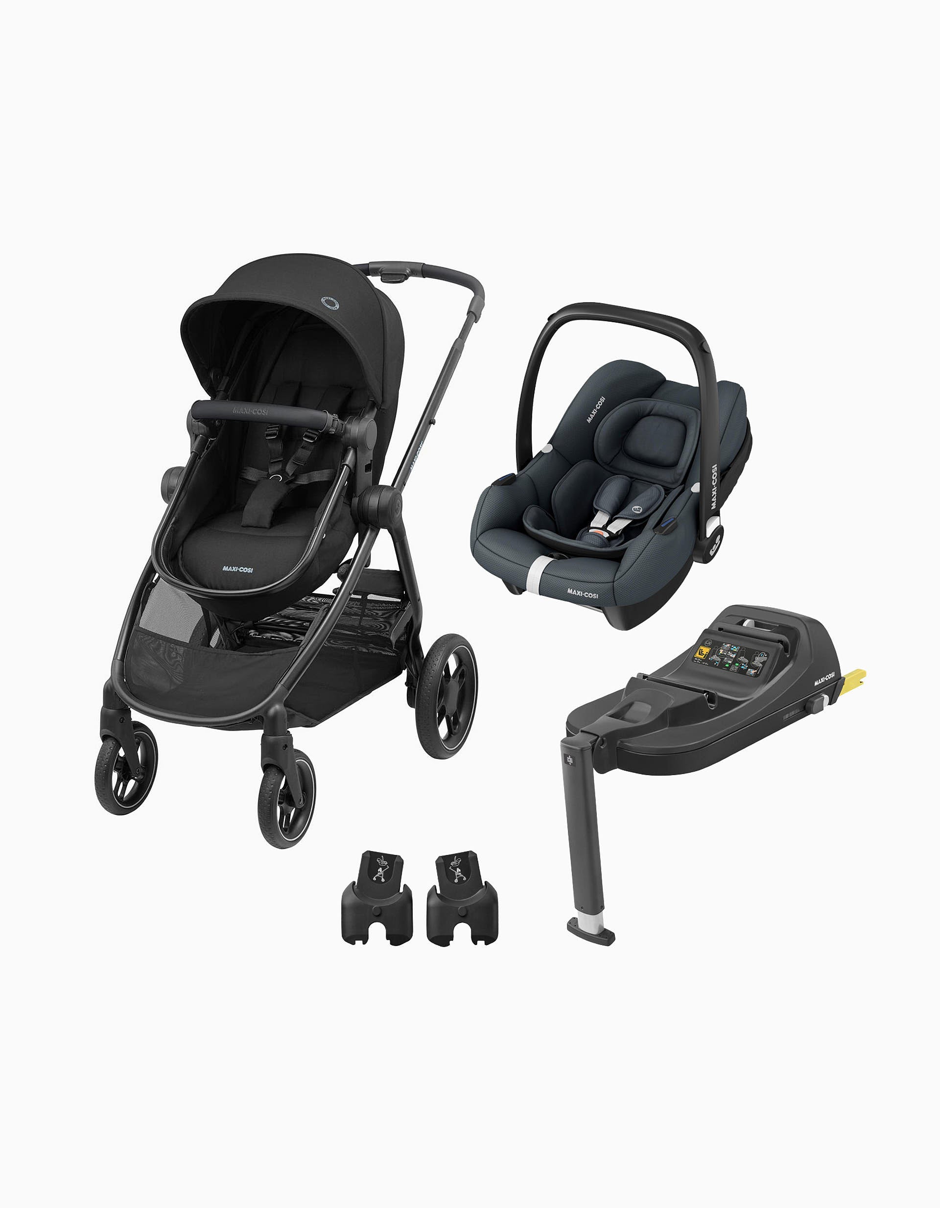 Street Set 4 Pcs Maxi-Cosi Zelia 3, Black