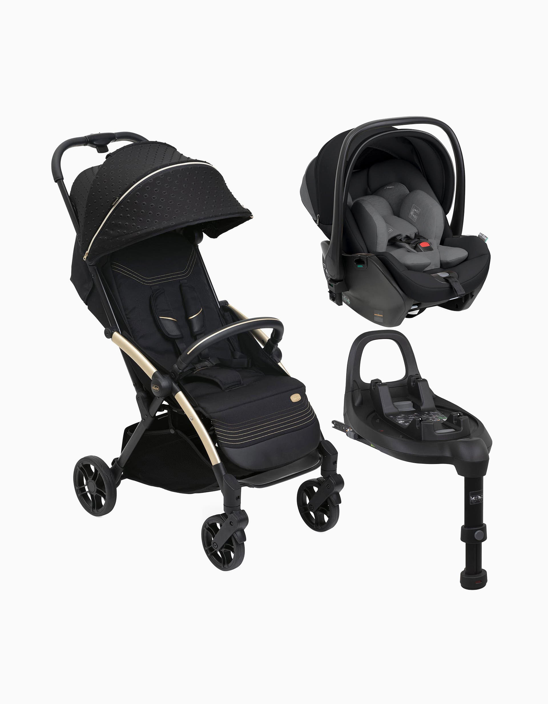 Street Set 3 Pcs Chicco Goody Xplus, Black