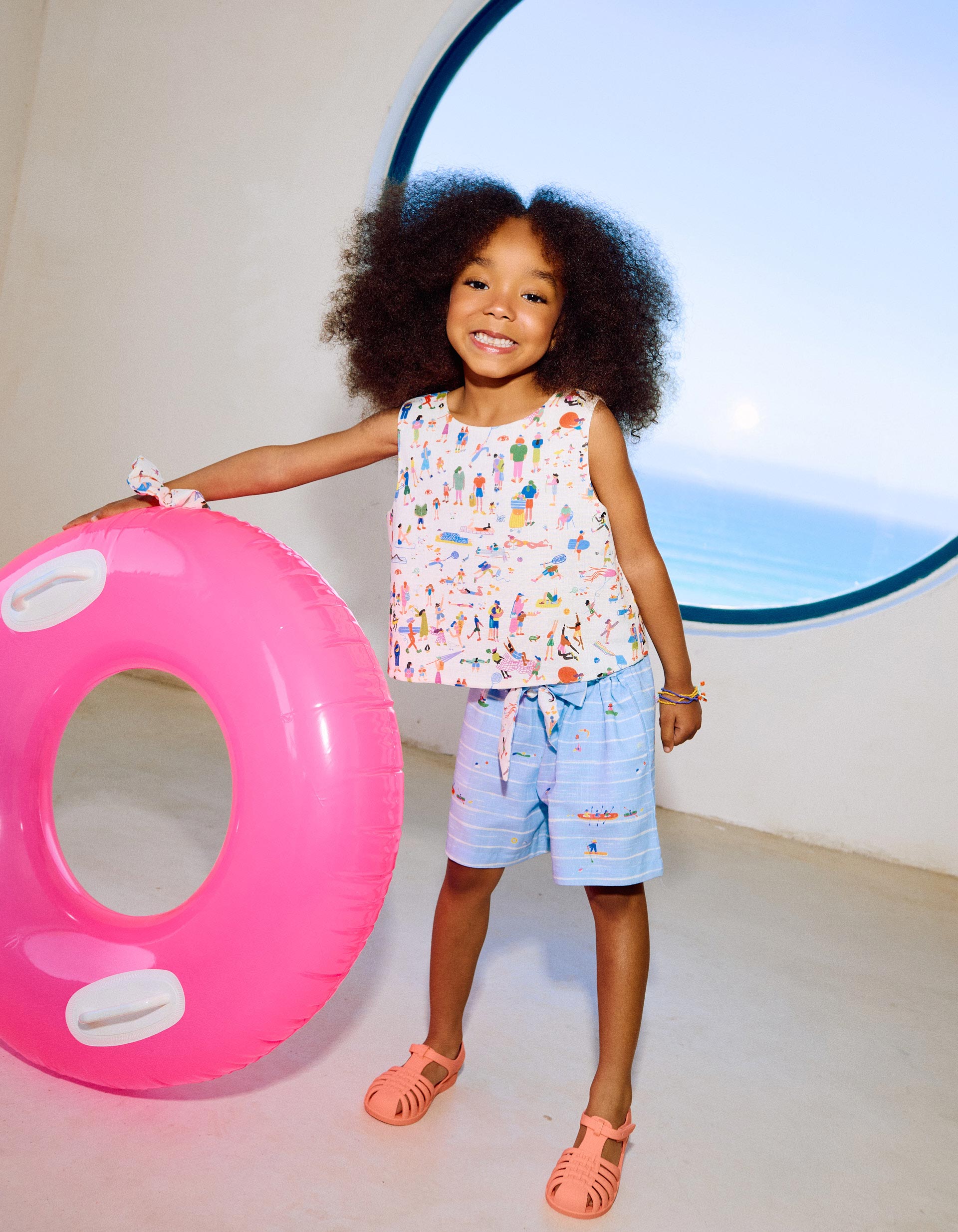 Carolina Celas x Zippy set for girls