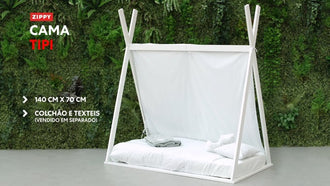 Tipi Bed 140X70 By Zy Baby