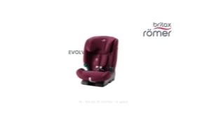 Britax Römer Evolvafix Car Seat, Midnight Grey