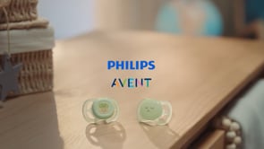 Pack 2 Sucettes Ultra Start Deco Philips Avent pour Fille, 0-2 M