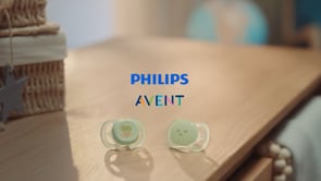 Pack 2 Sucettes Ultra Start Night Philips Avent pour Garçon, 0-2 M