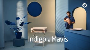 Maxi Cosi Indigo Flexible Bathtub, Sage Green