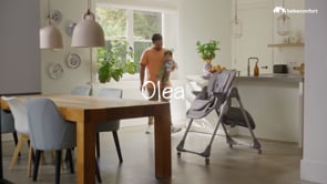 High Chair Bebe Comfort Olea, Mineral Grey