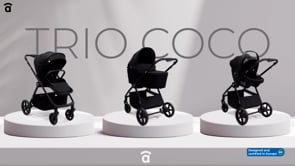 Travel System Trio Coco Asalvo, Green