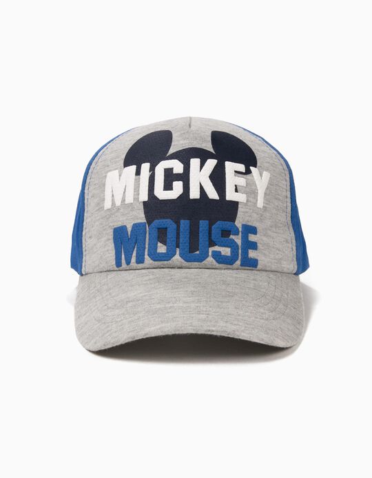 Cap for Boys 'Mickey Mouse', Grey/Blue