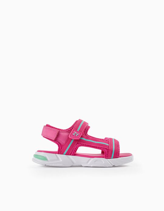 Buy Online Striped Sandals for Girls 'Superlight', Pink