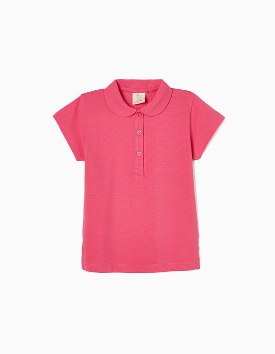 Polo Shirt for Girls, Pink