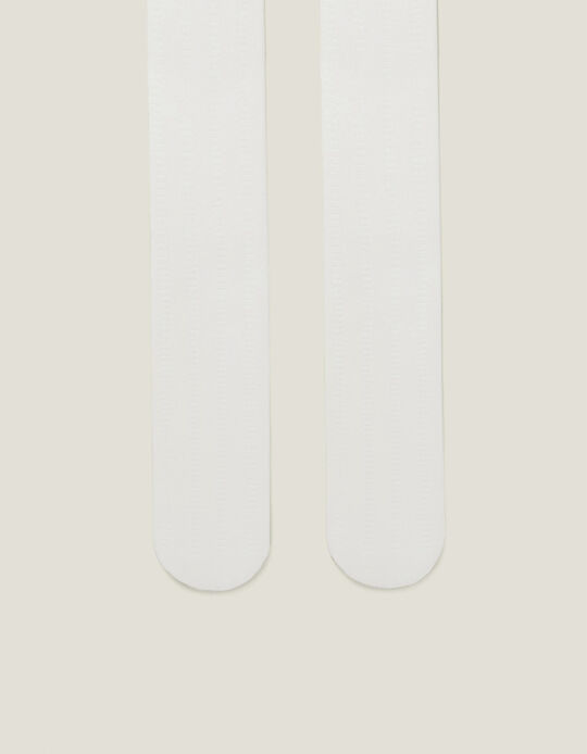 Tights for Baby Girls, White