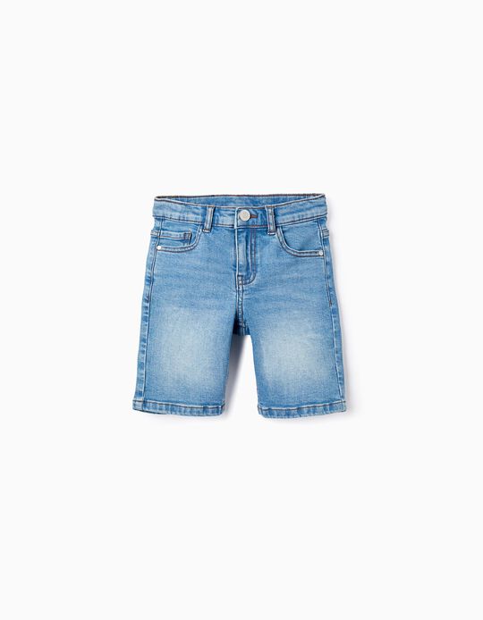 Denim Shorts for Boys, Blue