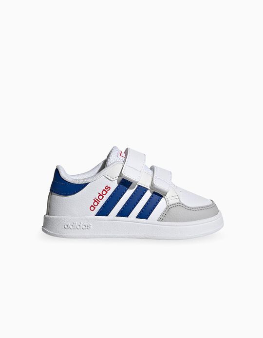 Trainers for Babies 'Adidas Breaknet', White/Red/Blue