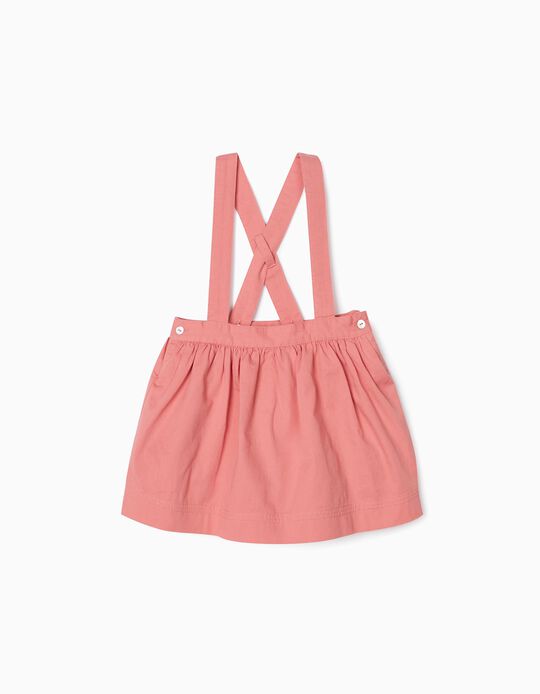 Pinafore Dress for Baby Girls, Pink