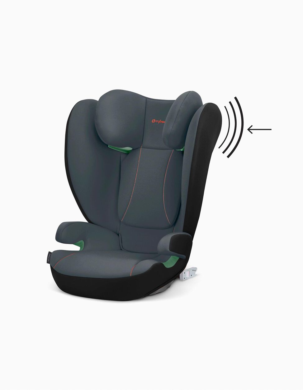 Car Seat I-Size Solution B I-Fix, Volcano Grey Cybex