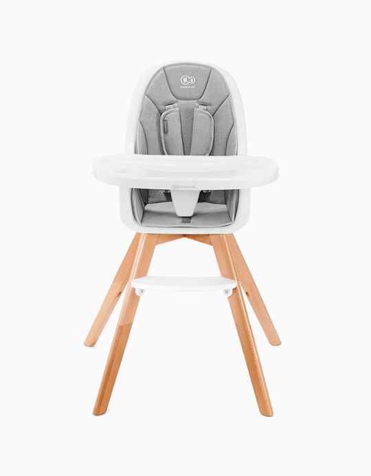 High Chair, Tixi by Kinderkraft, Grey