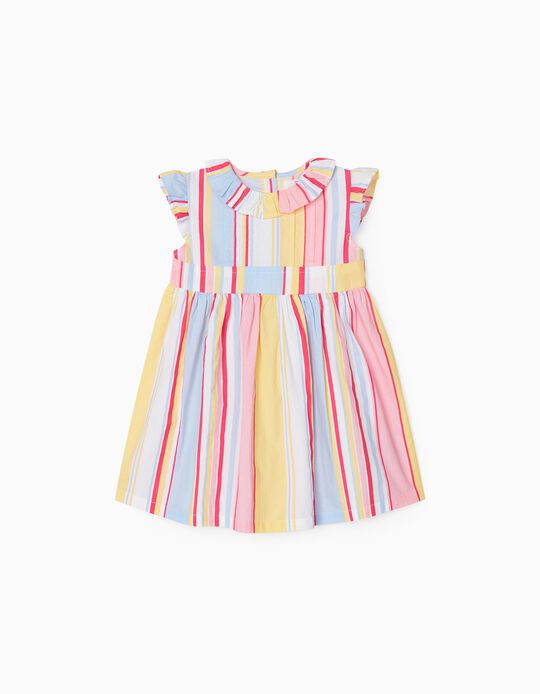Vestido para Bebé Menina 'Stripes', Multicolor 