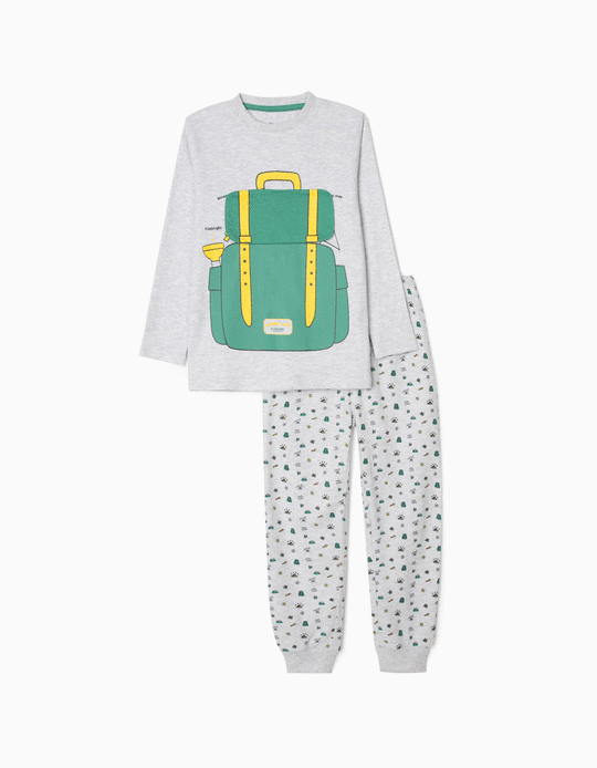 Pijama para Niño 'Summer Camp', Gris