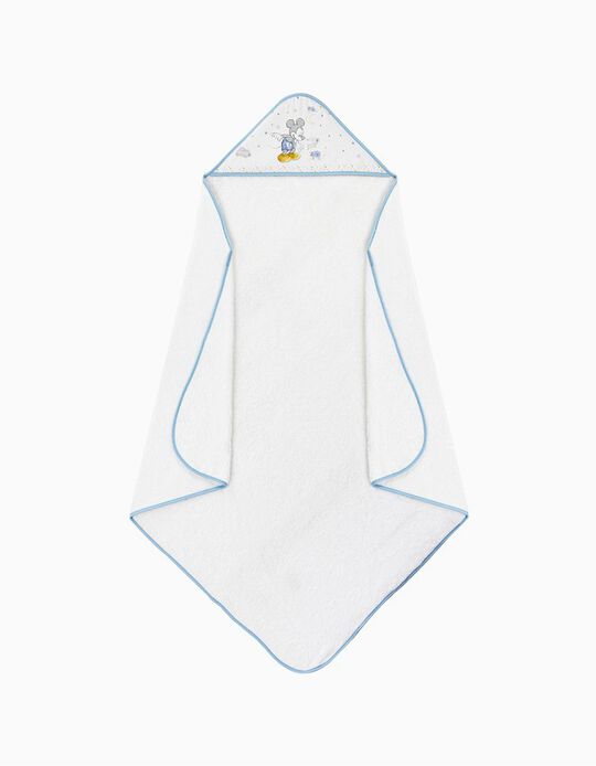 Buy Online Bath Towel Mickey Disney White/Blue 100X100 Cm