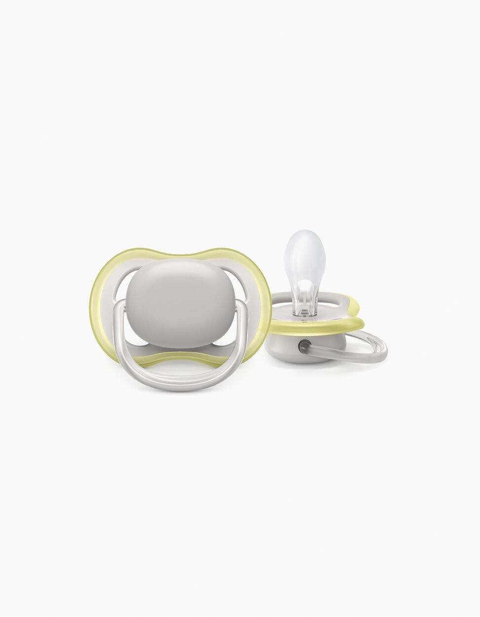 2 Chupetes Ultra Air Silicona Neutral 0-6M Philips/Avent