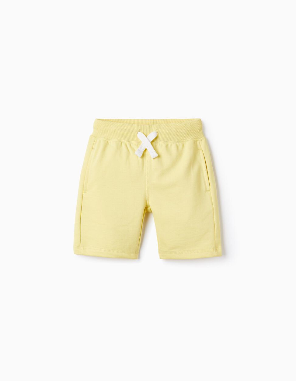 Buy Online Cotton Shorts for Boys, Yellow