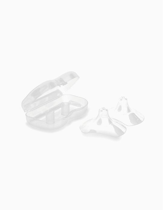 Buy Online P2 Contact Nipple Shields in Silicone Nuvita
