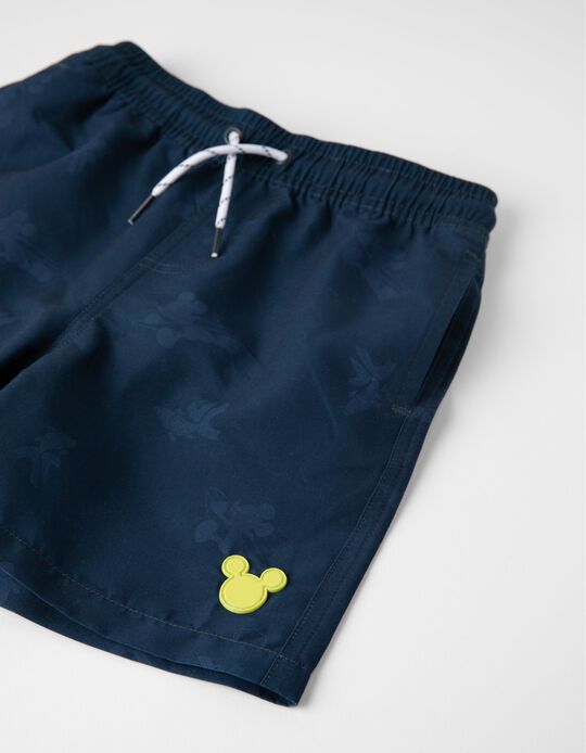 Swim Shorts for Boys 'Mickey', Dark Blue