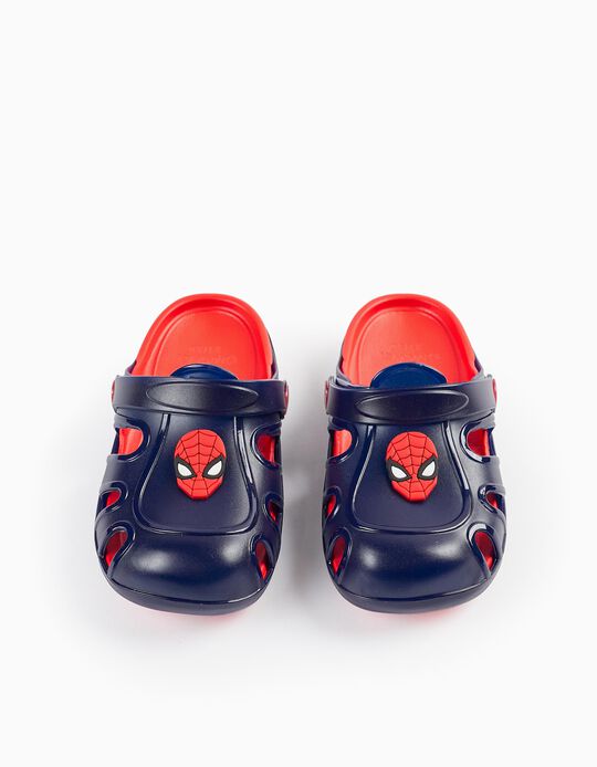 Sandalias Clogs para Niño 'Spider-Man - ZY Delicious', Rojo/Azul