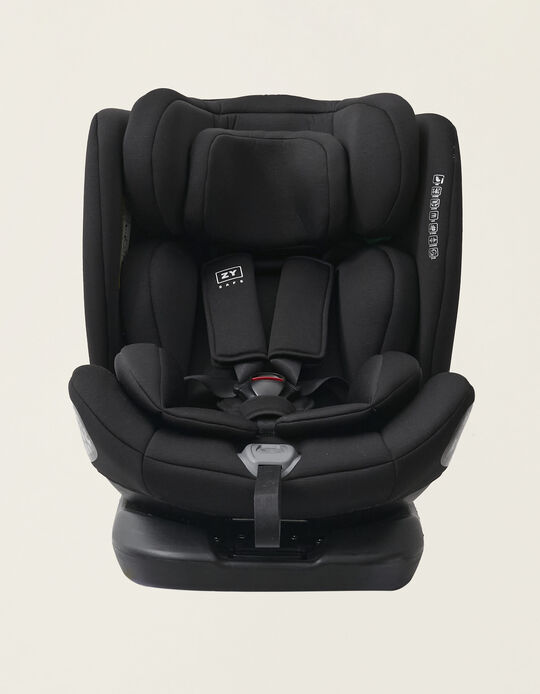 Cadeira Auto I-Size ZY Safe Primecare com Isofix (40-150), Preto 