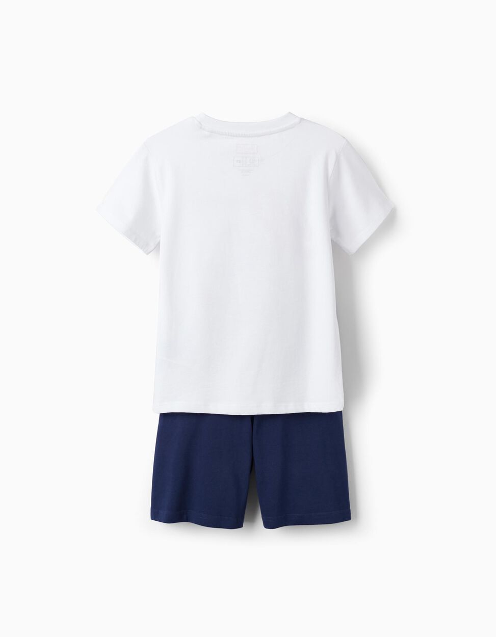 Comprar Online T-Shirt + Calções para Menino 'Capitão América', Branco/Azul