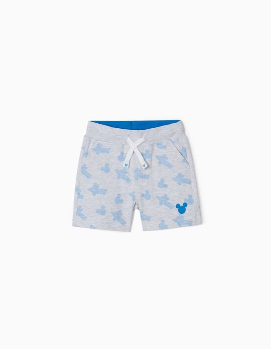 Training Shorts for Baby Boys 'Mickey', Grey/Blue