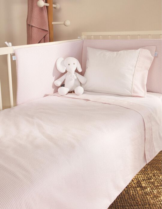 Buy Online Bed Bumper Essential Pink Zy Baby
