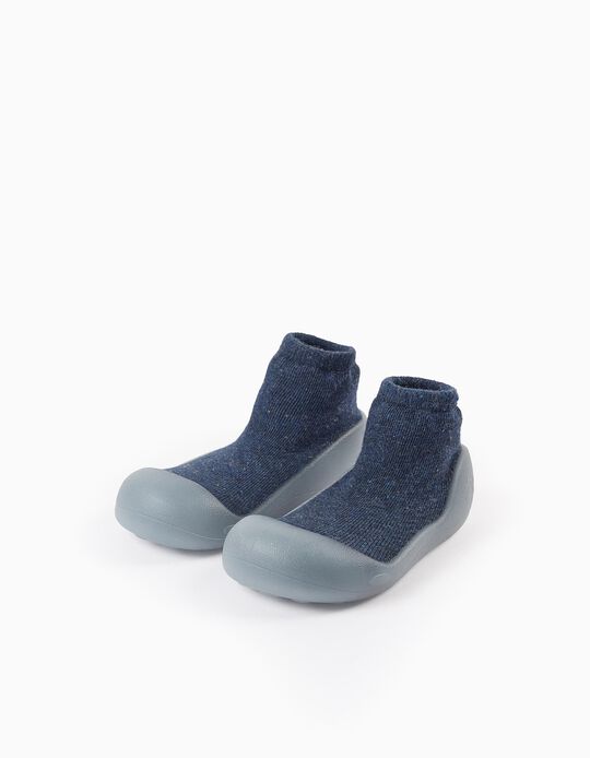 Comprar Online Steppies Meias-Pantufa para Bebé Menino, Azul Escuro