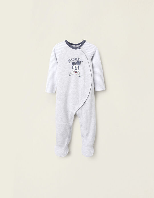 Comprar Online Babygrow de Algodão para Bebé Menino 'Mickey', Cinza