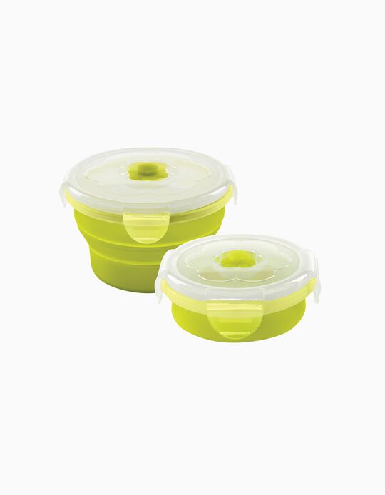 Food Container Silicone Nuvita 230Ml Green 6M+ 