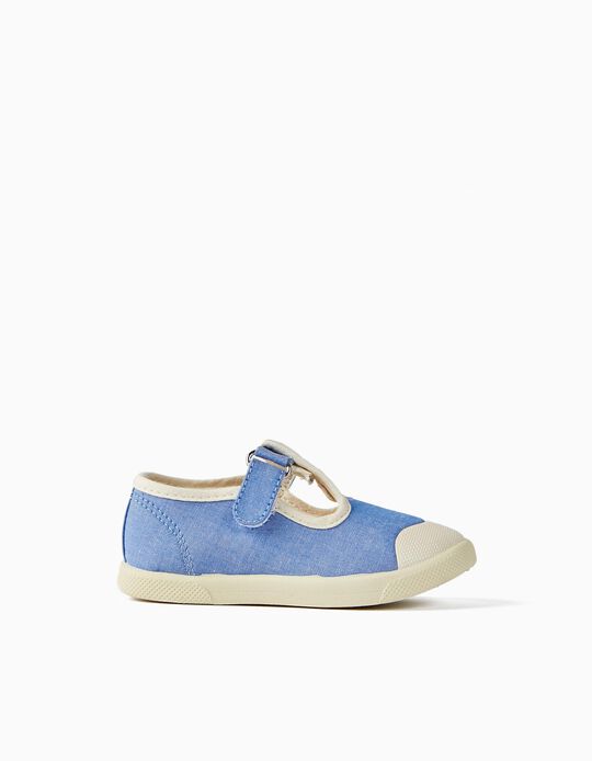 Ballet Pumps for Baby Girls 'Zy Delicious', Blue