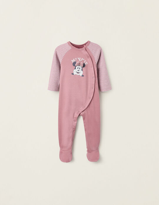 Comprar Online Babygrow de Algodão para Bebé Menina 'Minnie', Rosa